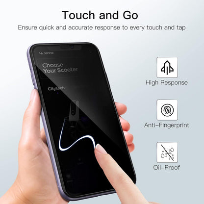 Sichtschutz Full Screen iPhone 11 XR 6,1 Zoll Panzer Schutz Folie 2