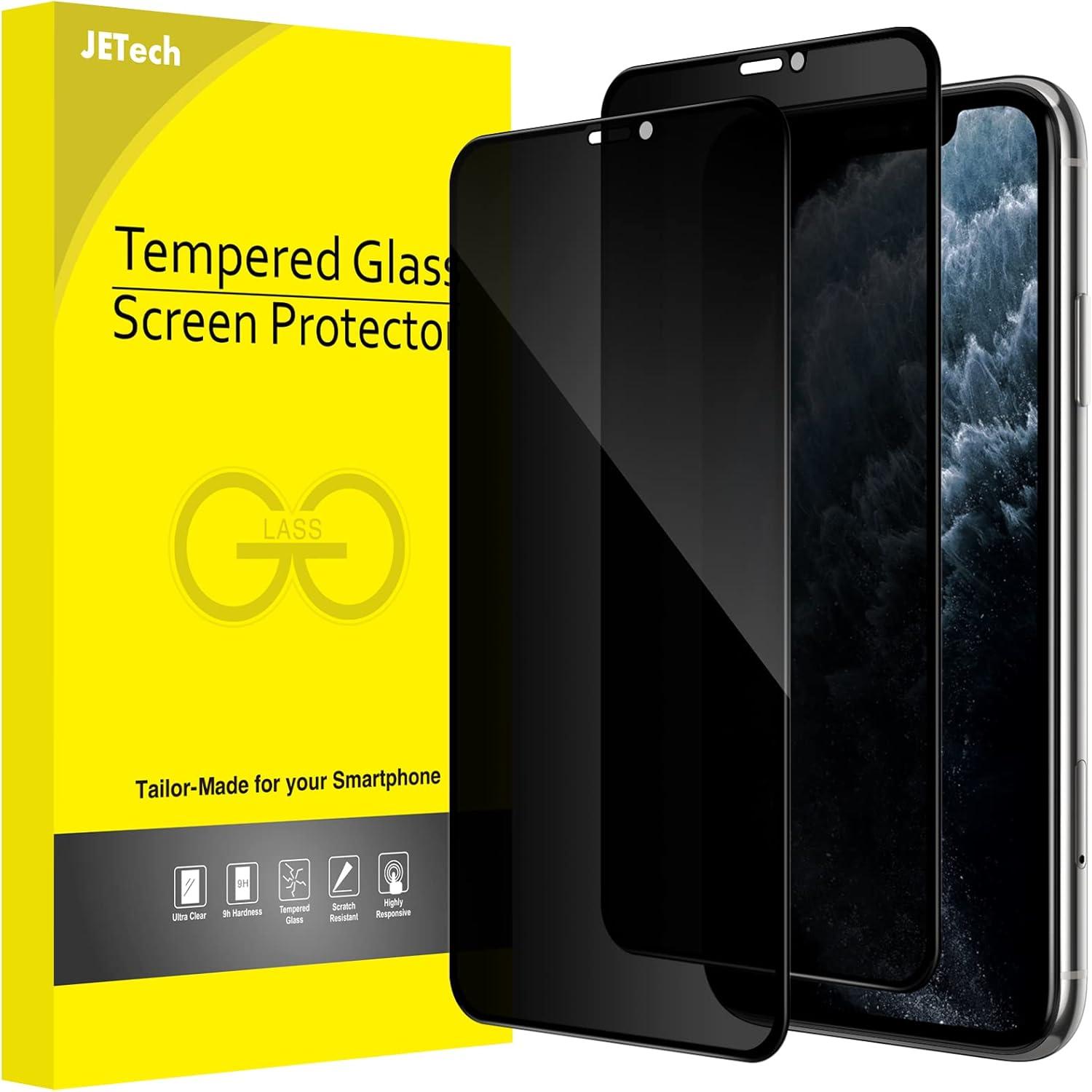 Sichtschutz Full Screen Anti-Spy Panzer Schutz Glas Folie 2 Stück