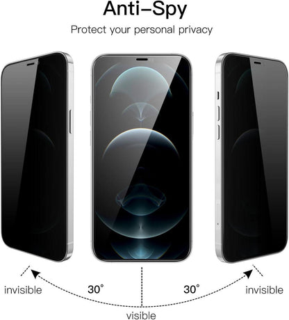 JETech Sichtschutz Full Screen für iPhone 12 Pro Max 6,7