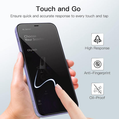 Sichtschutz Panzer Schutz Anti-Spy Glasfolie iPhone 12 mini 5,4 Zoll