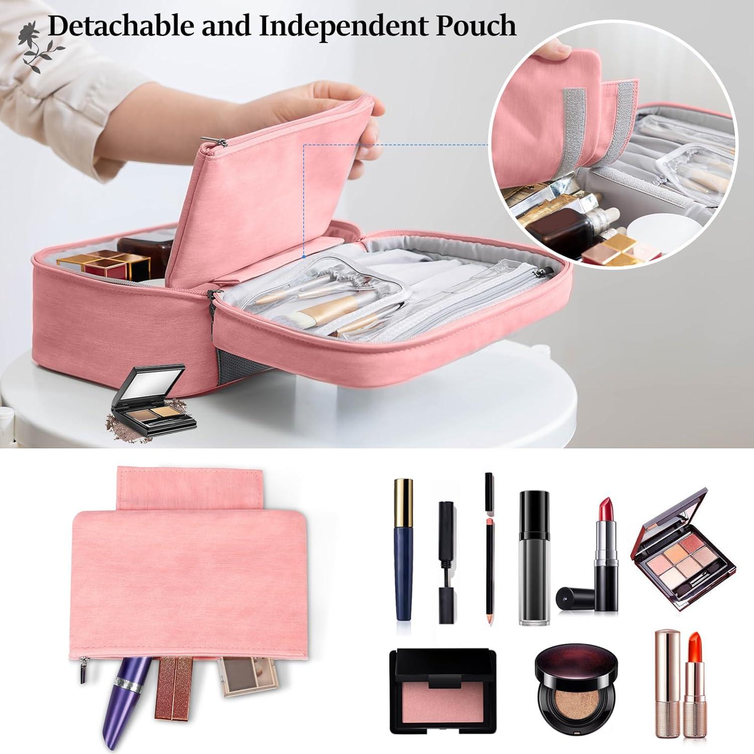 IGOLUMON Kosmetiktasche Große Kulturbeutel wasserdicht Reisetasche Make-up Tasche
