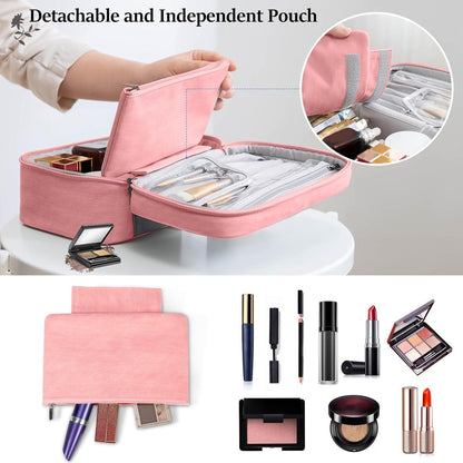 IGOLUMON Kosmetiktasche Große Kulturbeutel wasserdicht Reisetasche Make-up Tasche