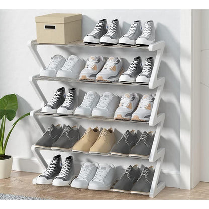 3-Stöckiges Schuhregal Klein | Mini-Schuhregal-Organizer