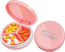 Serfeymi Tablettenbox 3 Fächer Wasserdichte Pillendose