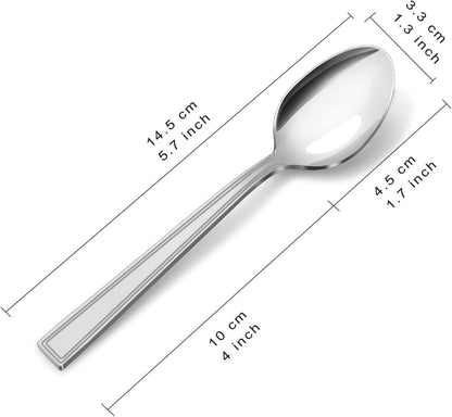 Teelöffel Set 24 Stück Edelstahl Kaffeelöffel Espressolöffel