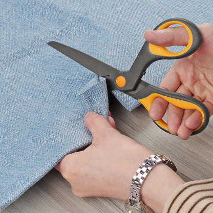 Schere 20,3 cm Titanbeschichtung weiche Griffe 3er-Set
