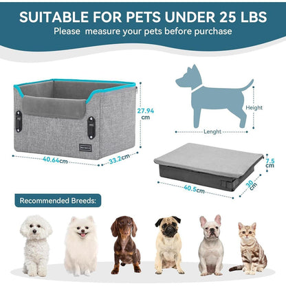 Hunde Autositz für kleine Hunde – Sicher & Komfortabel