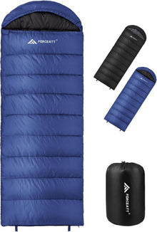 Schlafsack Winter 4 Jahreszeiten -7~20°C Deckenschlafsack Erwachsene