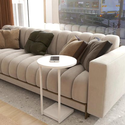 HDANI Beistelltisch Runder Couchtisch 40x40x60cm