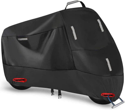 Motorradabdeckung 300D Oxford Wasserdicht 5 Reflektionsstreifen XXXXL