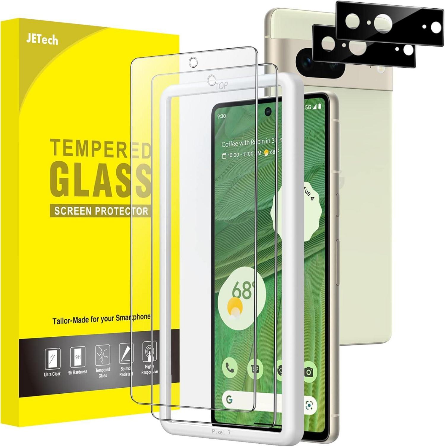 Displayschutz Google Pixel 7 Kamera Schutz Glas Folie Panzer HD Klar 2