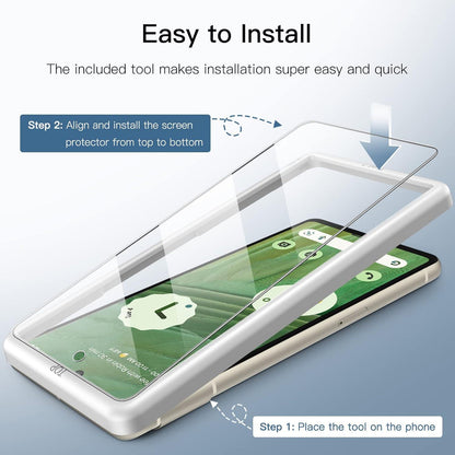 (2er Pack) JETech Schutzfolie Google Pixel 7 Panzer Schutzglas Kamera HD Klar