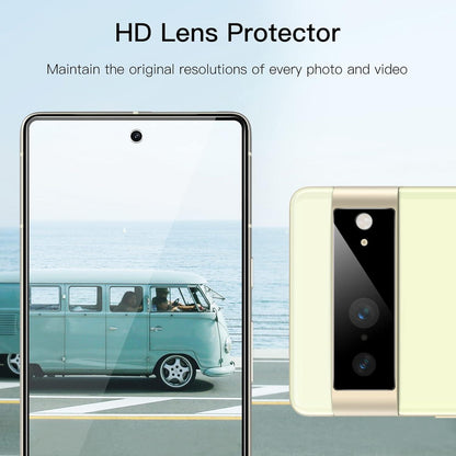 Schutzfolie für Google Pixel 7 Kameraschutz Panzer Glas 2 Stk Klar