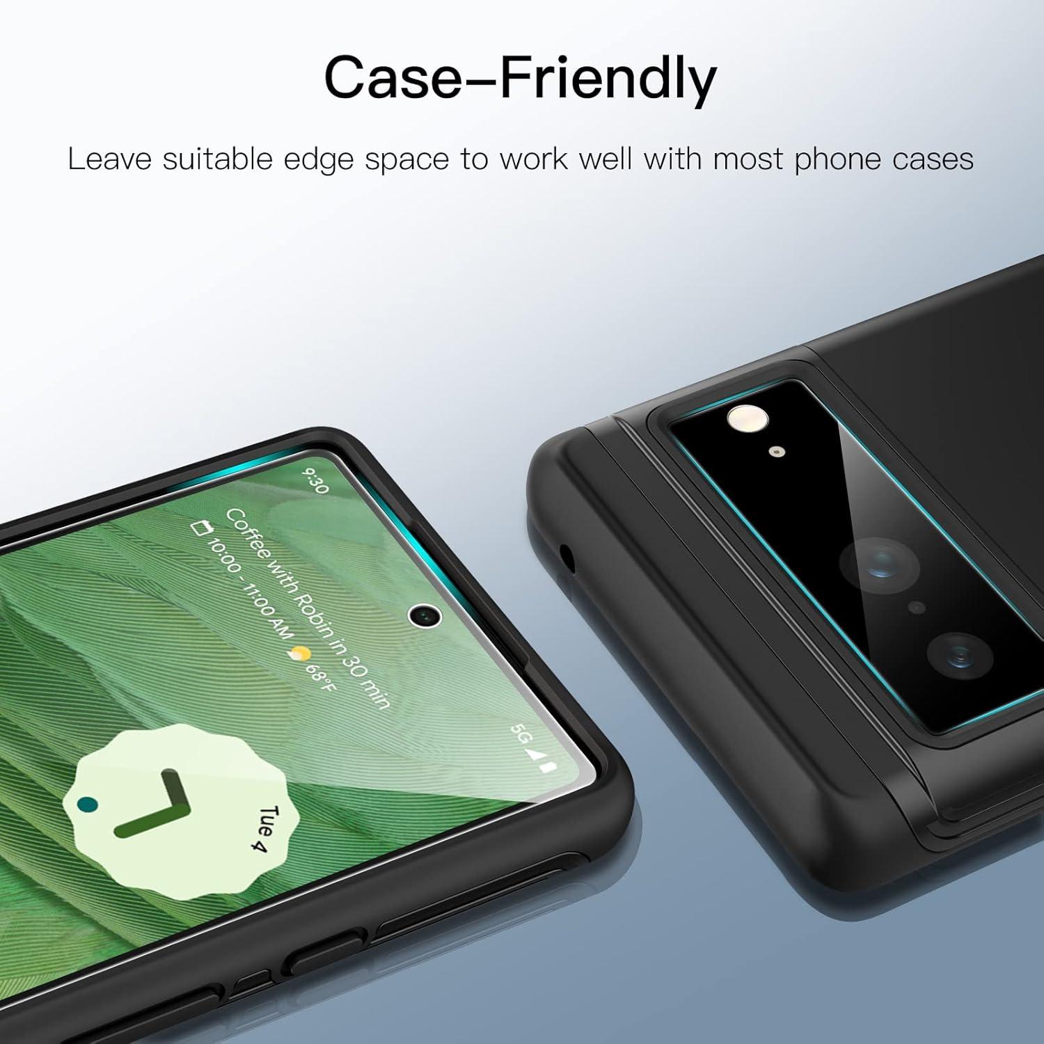 Schutzfolie für Google Pixel 7 Kameraschutz Panzer Glas 2 Stk Klar