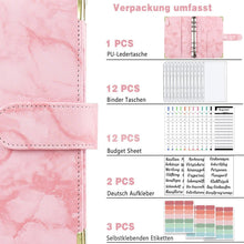 A6 Budget Planner Deutsch mit Geldorganizer und Binder