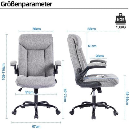 Bürostuhl Ergonomisch Drehbarer Schreibtischstuhl