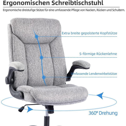 Bürostuhl Ergonomisch Drehbarer Schreibtischstuhl