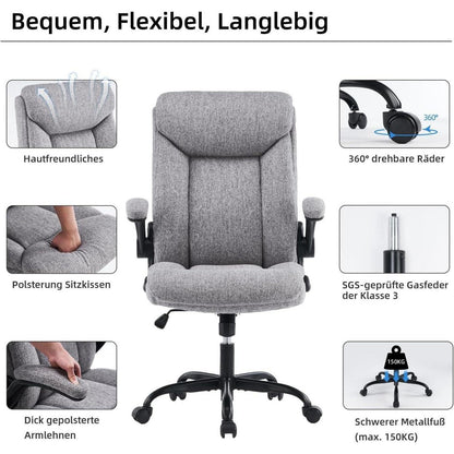 Bürostuhl Ergonomisch Drehbarer Schreibtischstuhl