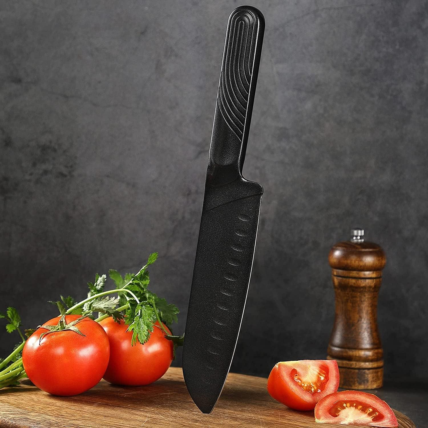 Santoku Profi Kochmesser Japanisches Allzweck Küchenmesser 17cm