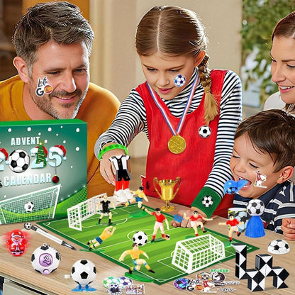 2026 WM Fußball Adventskalender - 24 Tage voller