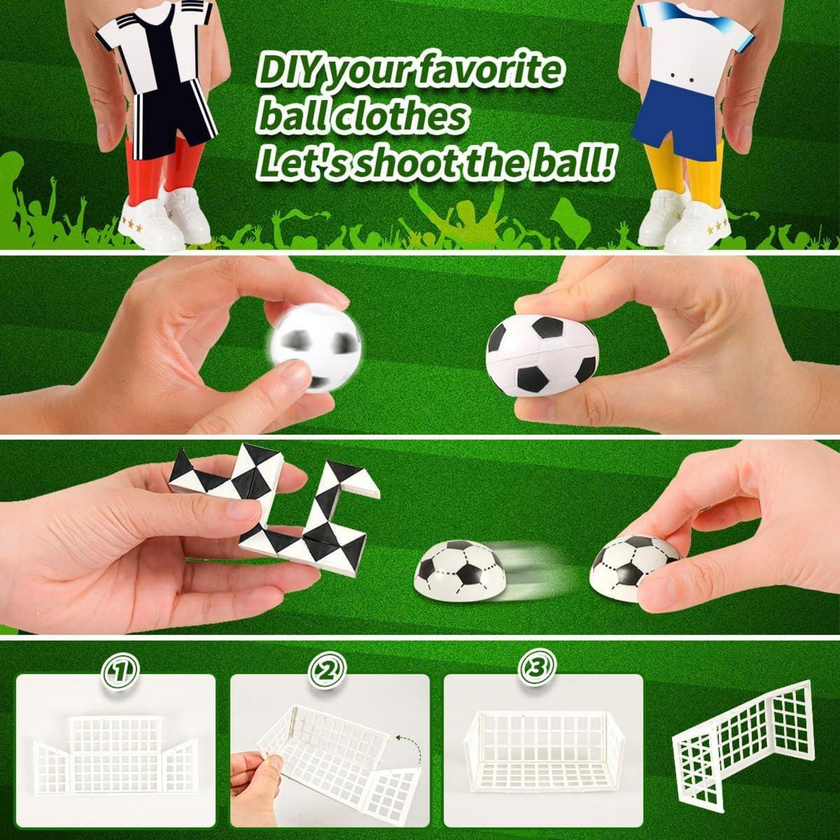 WM 2024 Fußball Adventskalender 24 Tage Spielzeug Überraschungen