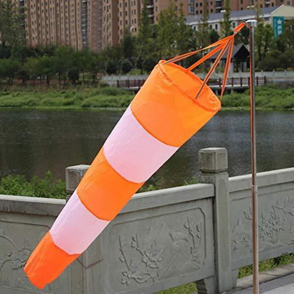 Windsack Nylon 0,8m – Windanzeiger für Garten & Terrasse