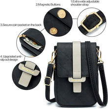 MUIIKOLA RFID Handytasche Damen Leder mit Geldbörse größe