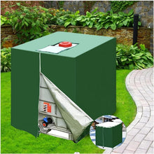 IBC Tank Abdeckung 1000l mit Reißverschluss und UV-Schutz