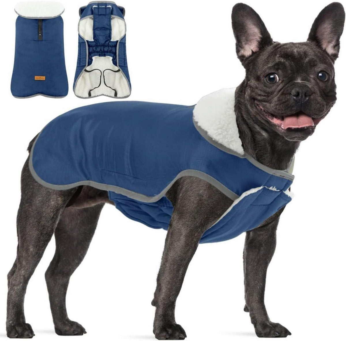 Hundemantel Winter Warme Jacke Wasserdicht Winddicht Reflektierend