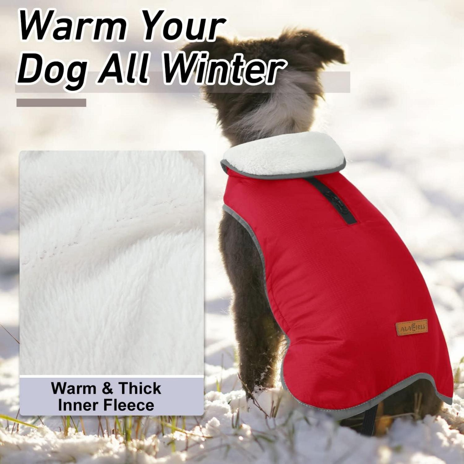 Hundemantel Winter Warme Jacke Winddicht Hundejacke Große Hunde