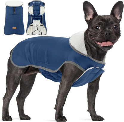 Winddichter Reflektierender Wintermantel für Kleine Hunde Outfit