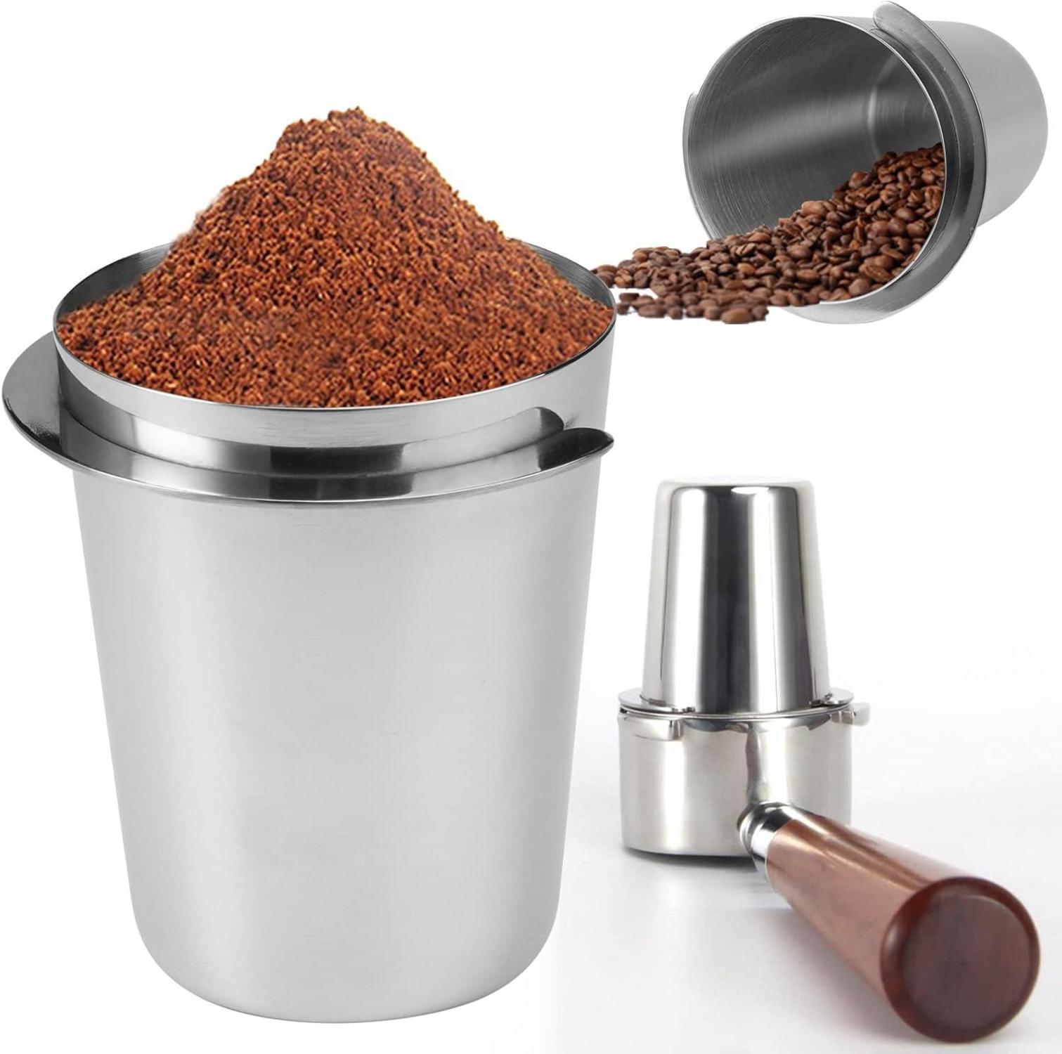 Kaffee Siebträger Dosierbecher 51mm Edelstahl Espressomaschine