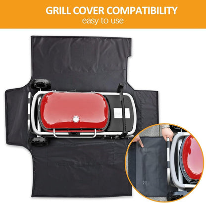 Gasgrill Abdeckung Weber Traveler LP Black 9010053 115x65x24cm