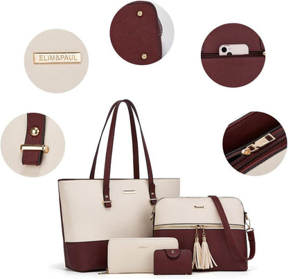 YTL Damen Handtasche Tote Shopper Groß Umhängetasche