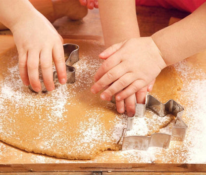 9-teiliges Weihnachtsausstechformen-Set für Backen und Dekoration