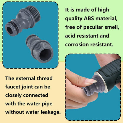 Schlauchverbinder Gartenschlauch Kupplung Wasserhahn Adapter