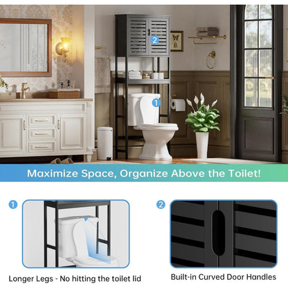 Bad Lagerung Regal Bambus Toilette Veranstalter 3-Tier Rack