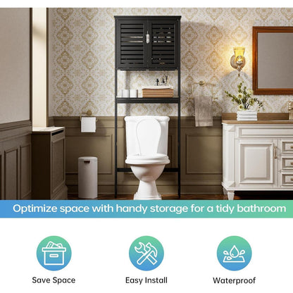 Bad Lagerung Regal Bambus Toilette Veranstalter 3-Tier Rack