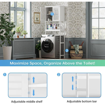 Bad Lagerung Regal Bambus Toilette Organizer 3-Tier