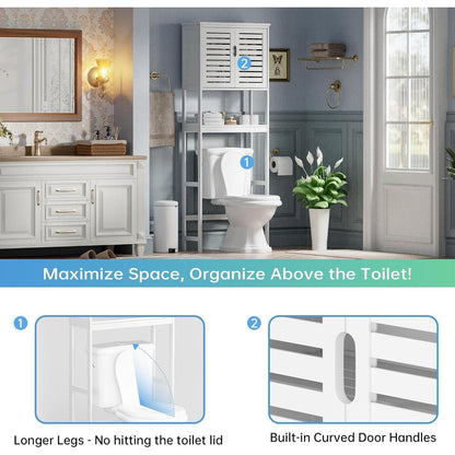 Bad Lagerung Regal Bambus Toilette Organizer 3-Tier