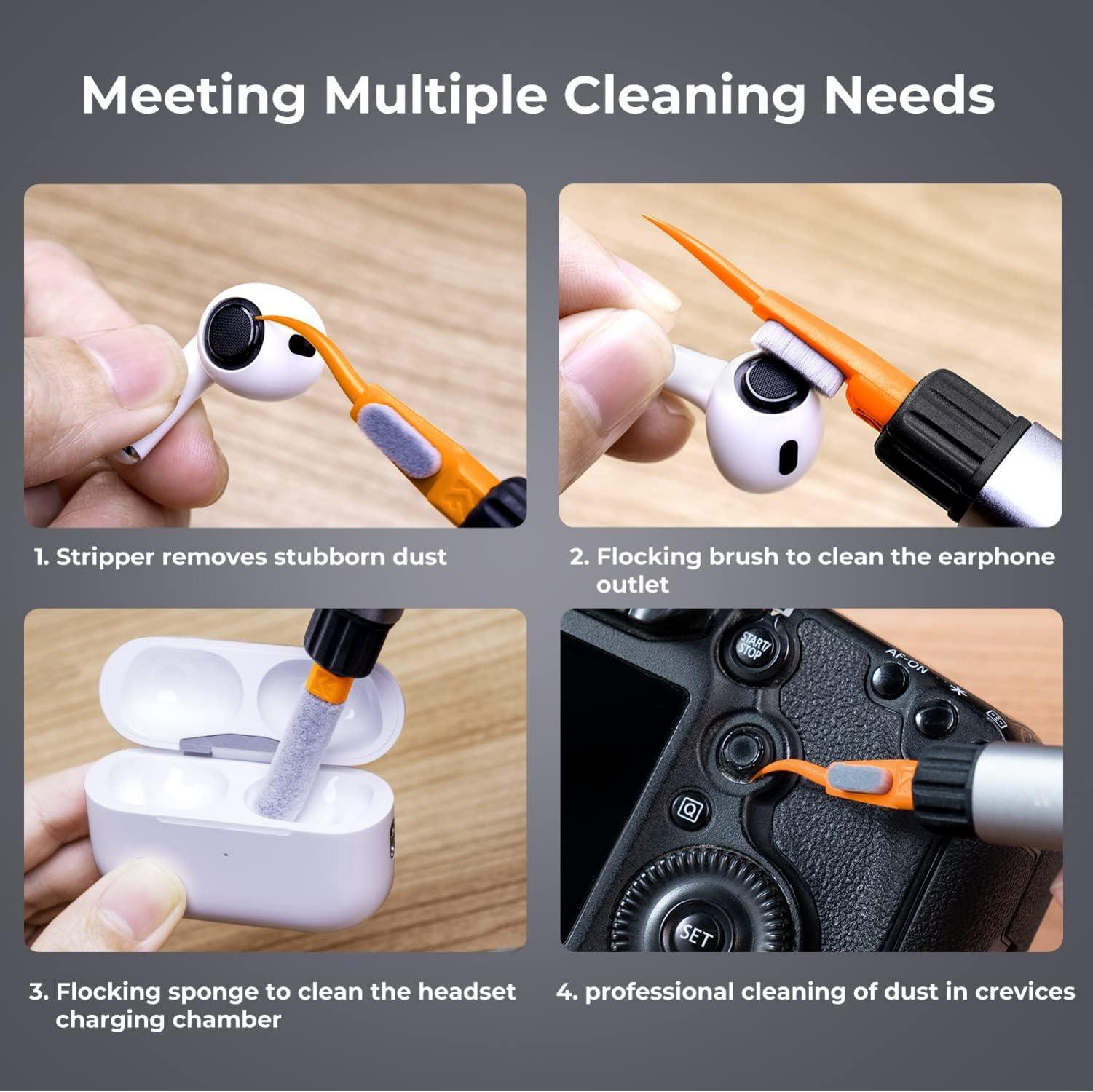 Reinigungsset 5-in-1 Stift für Vollformat Kameras Handy Airpods Kopfhörer