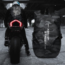 Motorradrucksack Herren wasserdichter Helmrucksack