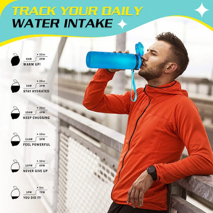 HASAGEI Sport Trinkflasche 1L BPA-frei Tritan mit