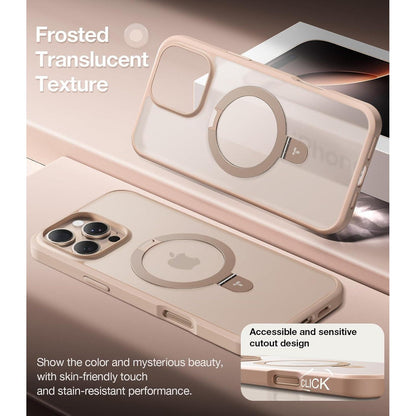 TORRAS iPhone 14 Pro Hülle mit Magnetständer und