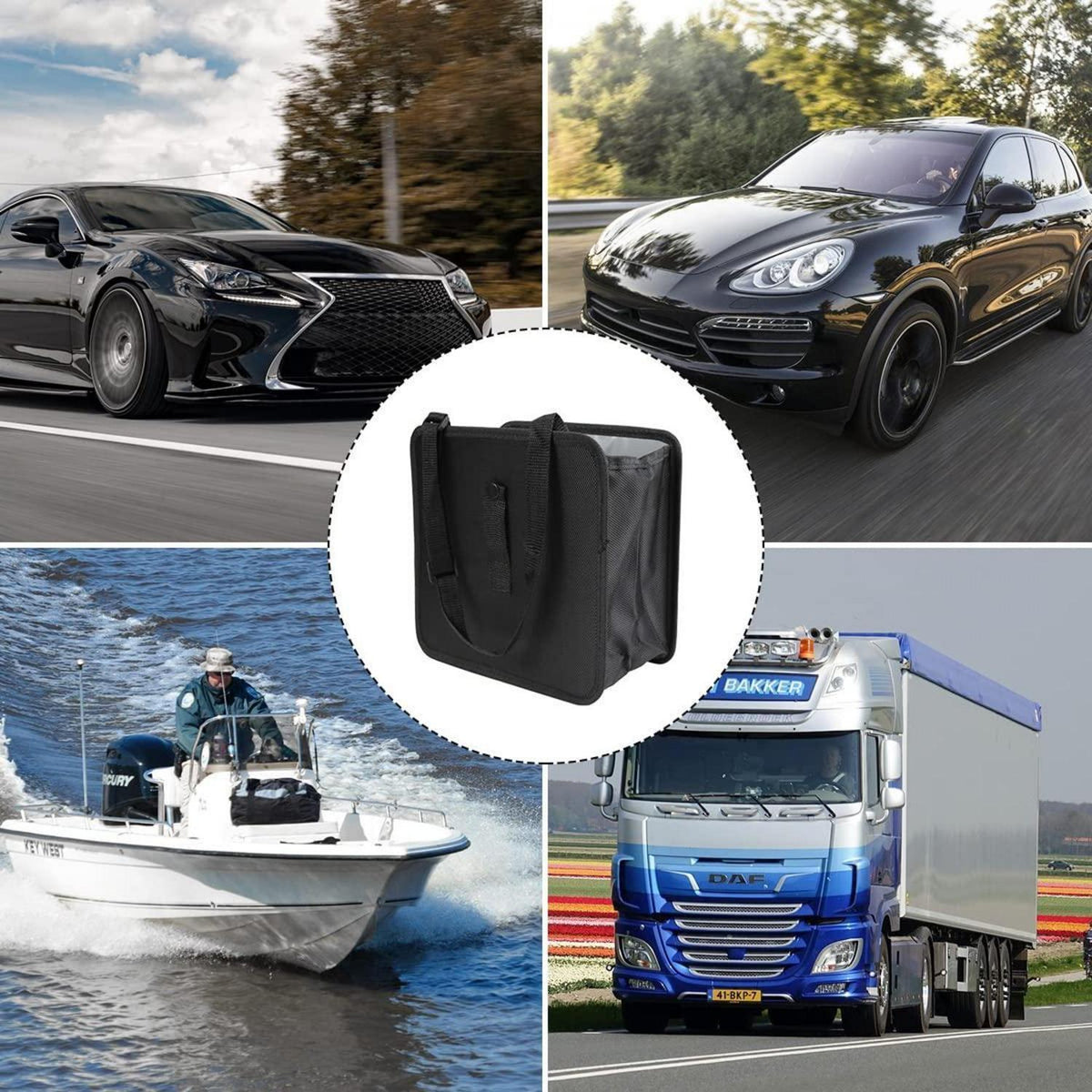 Tragbarer Auto Mülleimer – Wasserdicht & Faltbar für SUV/LKW