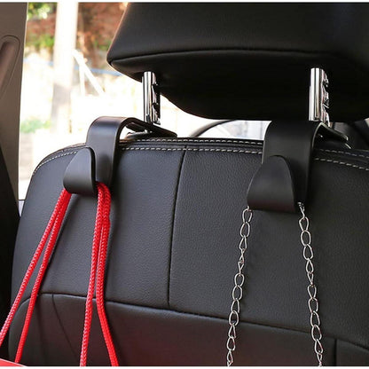 Auto Kopfstützenhaken Schwarz 4 Stück – Taschen Aufhänger
