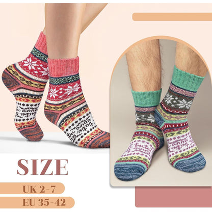 Wollsocken Damen Geschenke Weihnachten: Warme Thermosocken