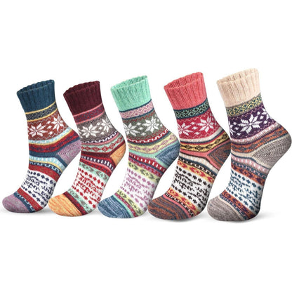 Wollsocken Damen Geschenke Weihnachten: Warme Thermosocken
