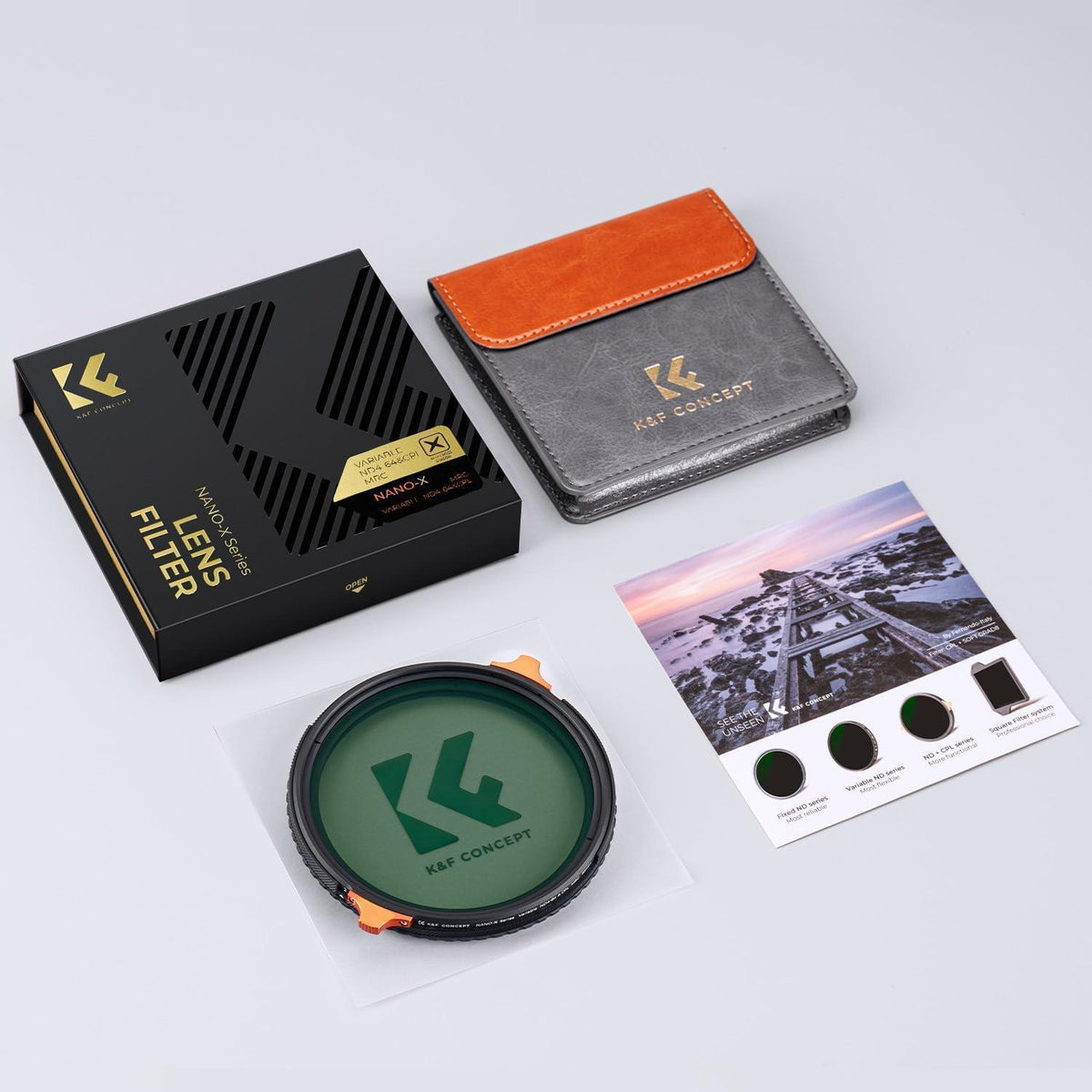 Variabler ND & CPL Filter 37mm 2-in-1 ultradünn