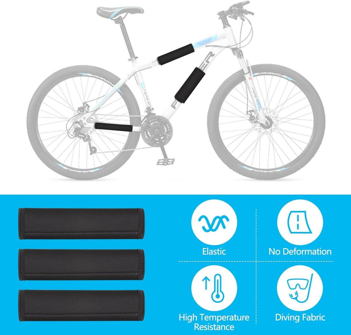 Fahrrad Rahmenschutz Transport für Thule-Fahrradträger